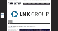 Desktop Screenshot of nac-latvia.lv